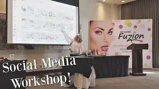 Teaching A Nail Social Media Workshop | Travel Vlog Part 1