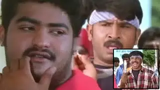 Young Tiger  NTR Blockbuster Movie Entry Super Scene || Simhadri Movie Scenes || Matinee Show