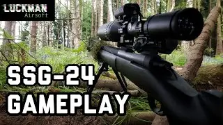 It's easy being a sniper with the SSG-24 | Airsoft sniper gameplay