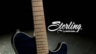 Sterling by Music Man Sub AX3 MN, Transparent Blue | Gear4music demo