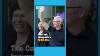 Apple CEO Tim Cook Inaugurates Apple BKC