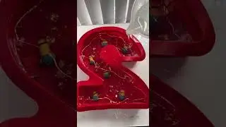 Tutoriel express LED dans chiffre en r&eacute;sine &eacute;poxy th&egrave;me minions