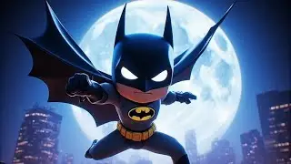 BATMAN 🦇 Song For Kids | DC Super Friends | Cartoons For Kids | MiniMagic Studio 