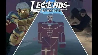 Titan Shifting Showcase! - Roblox: Legends Rewritten