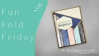 Fun Fold Friday- Corner Flip Birthday Card