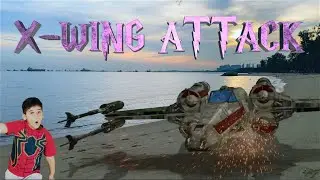 Star Wars X-Wing Crash Landing
