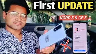 First Update Review ✌️ Oneplus Nord 5 & CE 5 Latest Software Updates OxygenOS 15 Download Changelog 