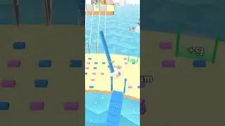 Bridge Race🌉 walkthrough level 11 #short #shorts #playinggamer