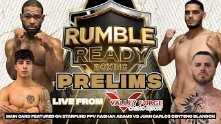 Rumble Ready 1 - Boxing - Prelims