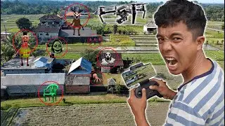 DRONE MEREKAM SEMUA HANTU PETA PETA, HAMOOD HABIBI, KAR KIR KUR, SLIUMAN ULAR ALPHA, 99 NIGHT FOREST