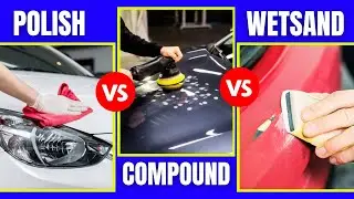 Polish, Compound or Wet Sanding? STOP Guessing & Watch This!