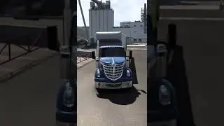ATS Oregon to Idaho Gypsum Haul International Truck Heavy Mountain Drive 153 km №16