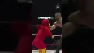 PAC BRUTALLY KICKS KEMALITO #cmll #wrestling