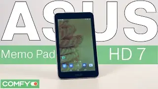 Asus Memo Pad HD 7 - доступный яркий планшет -  Видеодемонстрация от Comfy