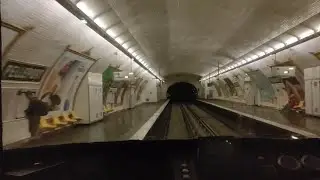 Cabine Ride ligne 3bis mf67 de Porte des Lilas à Gambetta