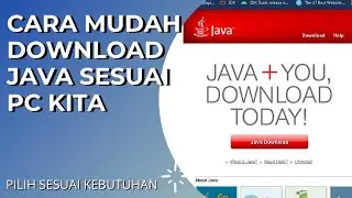 Cara Download Java di Windows - Install Java Gratis Dengan Mudah