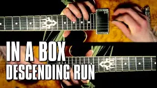 Fast descending lick in a box