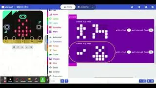 Scrolling Images with Microsoft MakeCode for micro:bit