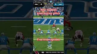 New madden interception glitch #emotional #winton #wade #madden24 #shorts