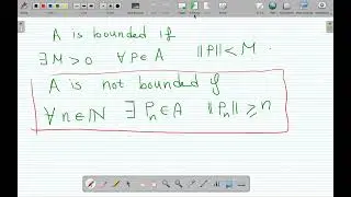 Calculus 3 Lecture 2 - Bounded, Open, Closed Sets in R^n- Problems & Solutions - Dr Zinab Mansour 