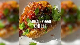 Ultimate Veggie Chilli - #MeatFreeMonday