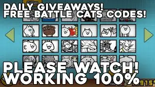 The Battle Cats Account Giveaways - Tutorial (2025) WORKING