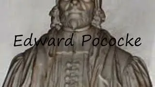 How to pronounce Edward Pococke in English?