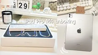 iPad Pro M4 2024 Unboxing + apple pencil pro 📦 ✨ Toca Boca | Avatar World