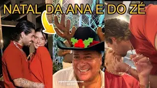 🚨 NATAL DO ZÉ FELIPE E DA ANA CASTELA E FAMÍLIA. 😍