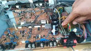 INTEGRATED AMPLIFIER TRIPPING OFF DURING LOUD BASS SOUND. BMB INTEGRATED KARAOKE AMPLIFIER REPAIR.