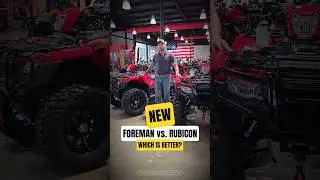 NEW 2026 Honda Foreman vs. Rubicon ATV Review: Differences Explained! #honda #atv #4x4 #offroad #trx