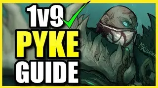 HOW TO PYKE SUPPORT 1v9 FOR BEGINNERS | League of Legends