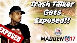 Игра &laquo;Трэш-ток&raquo; в Madden 17 | Маленький чёрный мальчик разоблачён! | Рейтинговый геймплей в Madde...