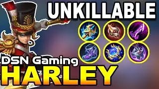 HARLEY BEST BUILD 2021 THE UNKILLABLE ASSASSIN EMBLEM & SPELL GUIDE