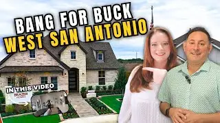 New Homes in San Antonio UNDER $500K?! | Westridge Community Tour (Big Lots + Top Builders)