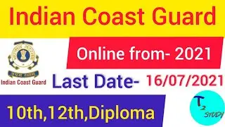 Indian Coast Guard Recruitment 2021
