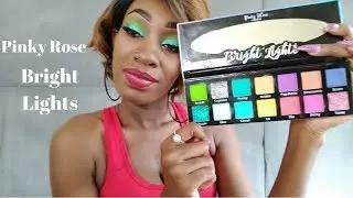 Pinky Rose Bright Lights Eyeshadow Palette