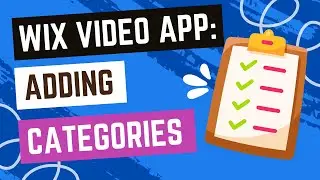 Wix Video: Organizing Your Videos into Categories
