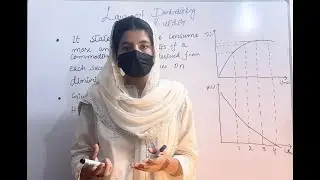 Law of Diminishing Marginal Utility || Assumptions || Microeconomics # 14
