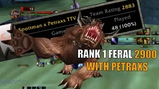 Spottman - Rank 1 Feral | Classic TBC arena PvP - Best of Twitch #6