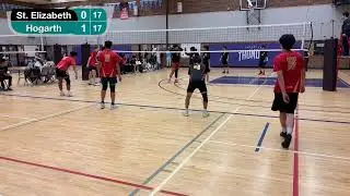 St. Elizabeth vs Hogarth  Purple Set 1 - Thunder Blocktoberfest 2025