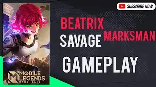 Marksman Beatrix Savage ✌️#mm #mlbb #gameplay #views #viralshorts 