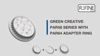 PAR56 Lamps with PAR64 Adapter Ring