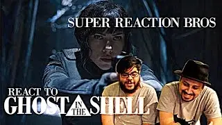 SUPER REACTION BROS REACT & REVIEW Ghost in the Shell International Trailer!!!!