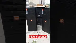 3 Bass 4000+4000+4000 watts 4 Top 600+600 with 518 HF. Cubix Lord Dj, #viral #djsarzan #dj #trending
