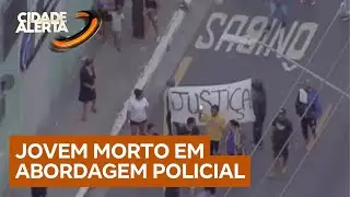 Moradores de comunidade da zona norte de SP fazem protesto por morte de jovem agredido por PMs