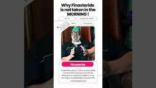 Finasteride Hair Loss & Hair Transplant #hairtransplant