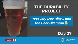 Day 27: Recovery Day Hike&hellip; and the Beer Dilemma 🍺 | Midlife Training Behind the Scenes