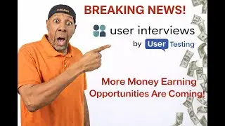 🚨Breaking news! - User Testing Buys User Interviews 😮 | Make Money Online |  #usertesting