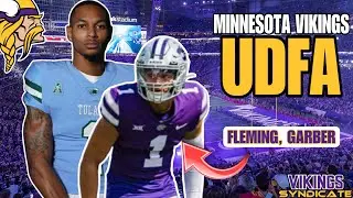 Minnesota Vikings Undrafted Free Agents: Dontae Fleming and Keenan Garber!